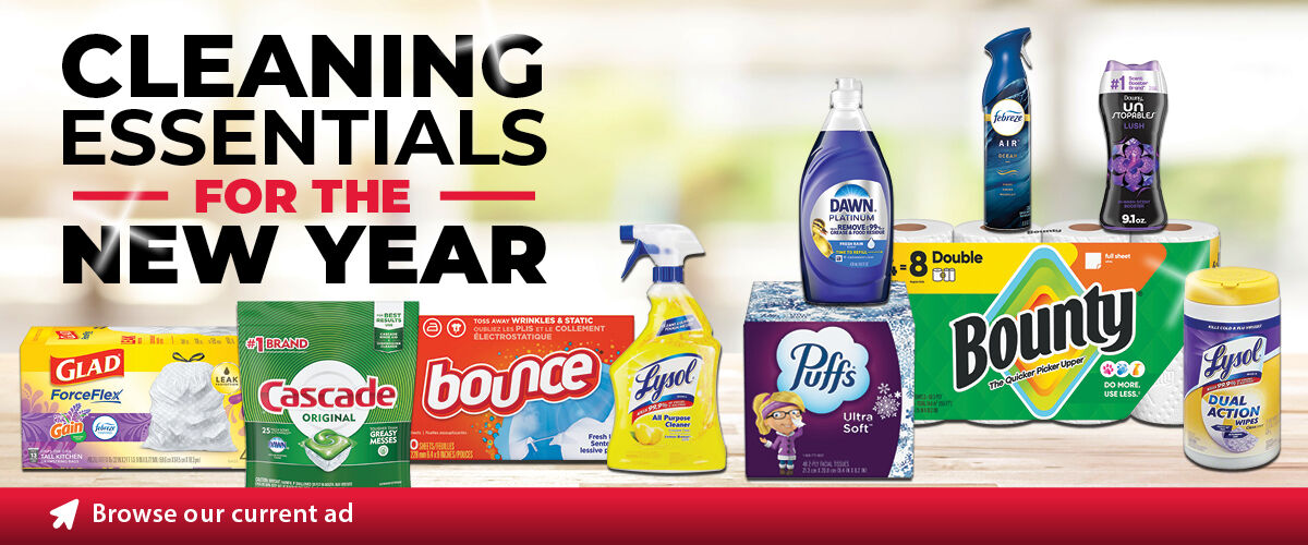 January Cleaning Essentials