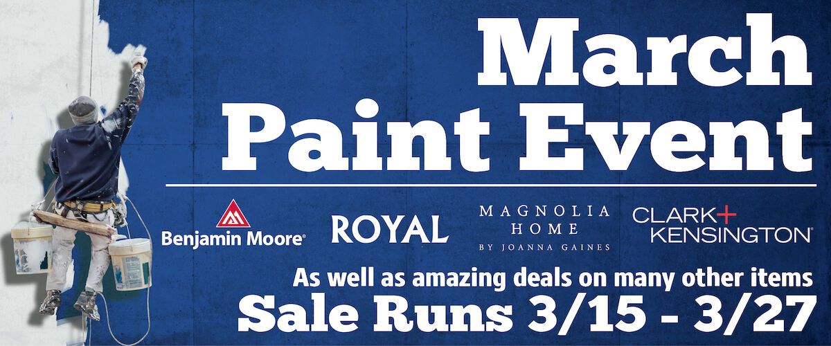 Paint Event Sale