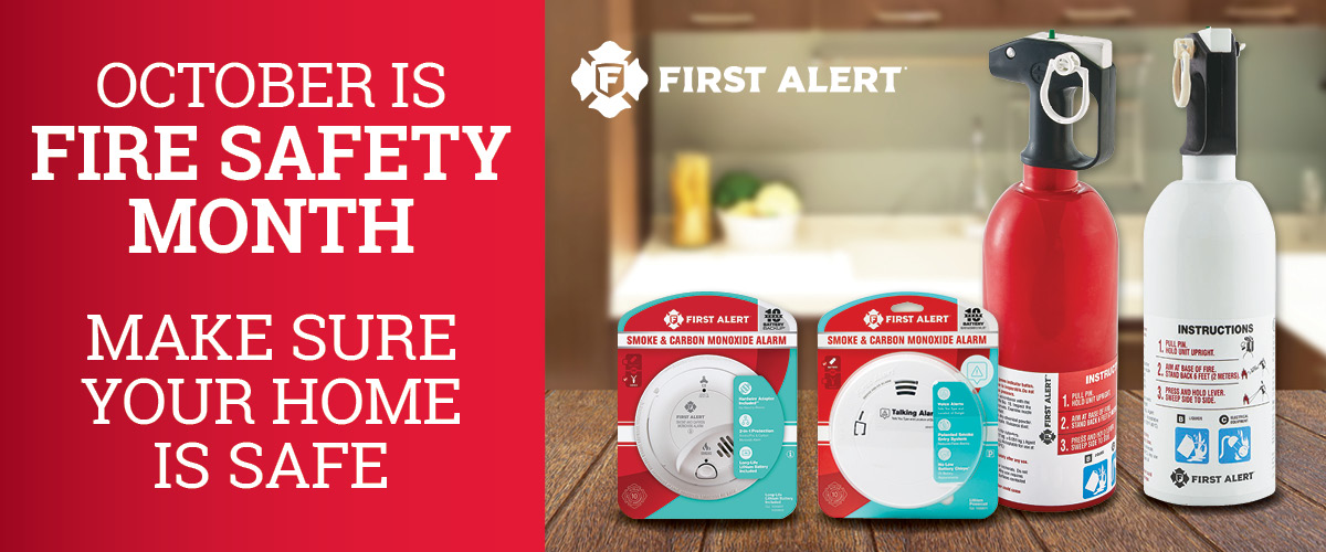 First Alert Fire Safety Month