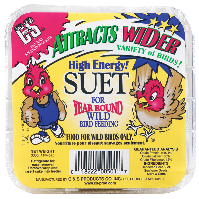 C&S® High-Energy Suet Cake, 11.75 Oz.