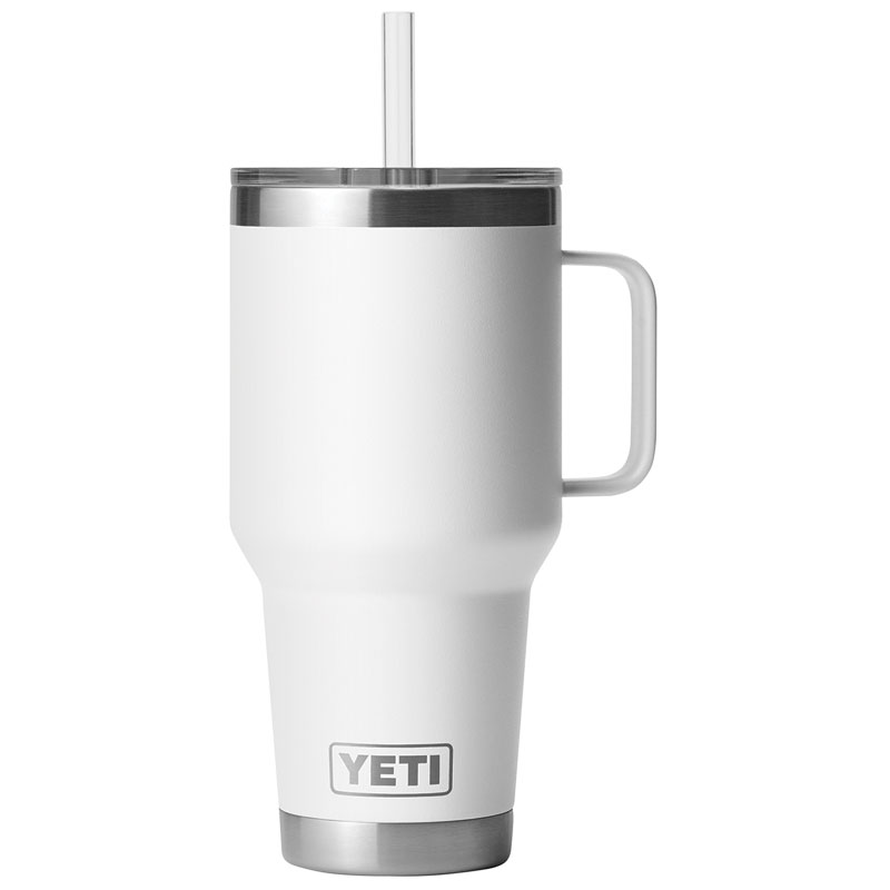 YETI® Rambler® 35 Oz. With Straw Mug - White