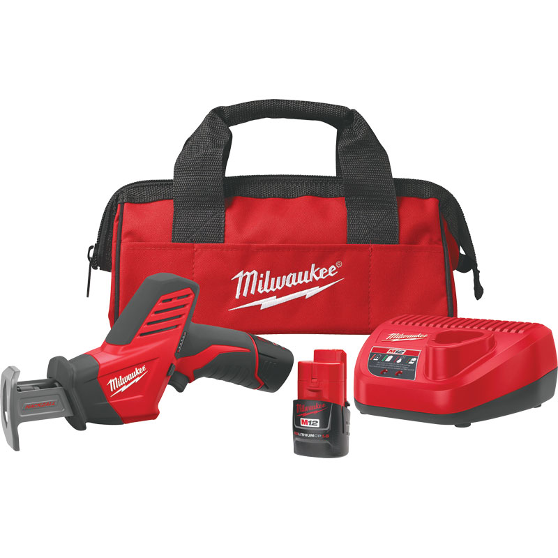 Milwaukee® Tool M12 HACKZALL Reciprocating Saw Kit