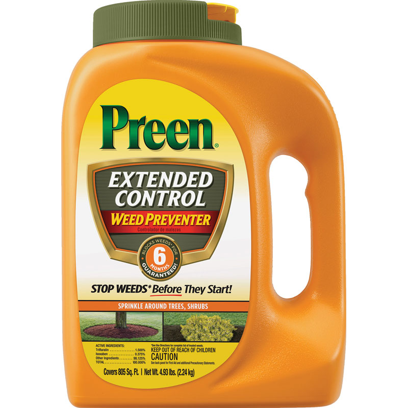 Preen® Extended Control Weed Preventer, 4.93 Lb.