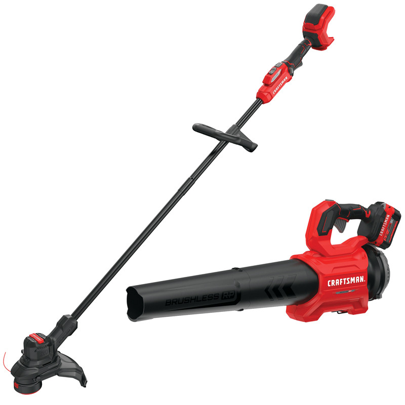 CRAFTSMAN® V20 Brushless 410 CFM Blower & 13' Trimmer Kit
