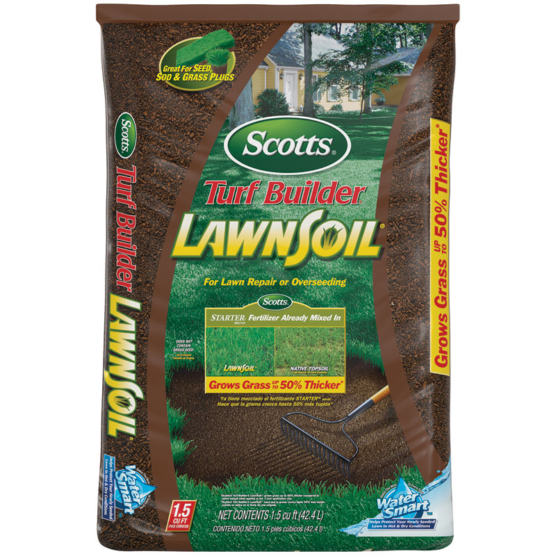 Scotts® Enriched Lawn Soil with Starter® Fertilizer, 1.5 Cu. Ft.
