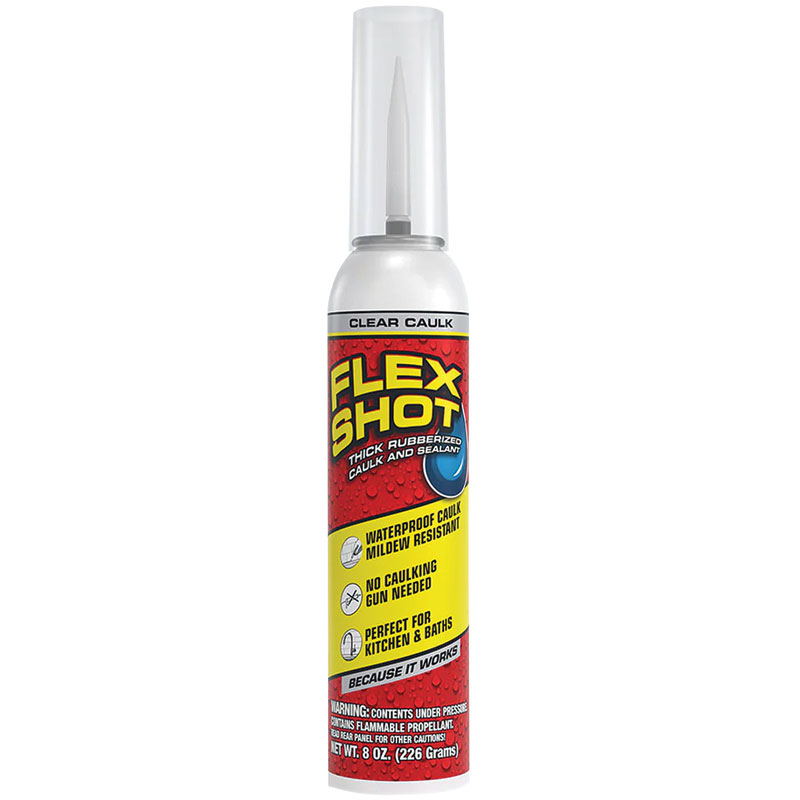Flex Shot® Rubberized Caulk & Sealant, 8 Oz. 