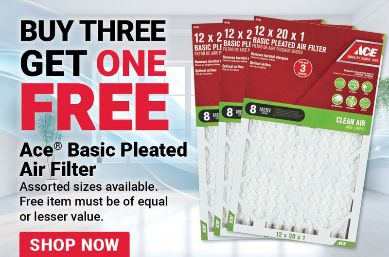 Ace® Basic Pleated Air Filter
