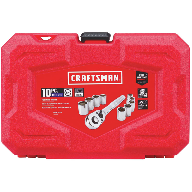 Craftsman® 10 Pc. Metric Socket Set