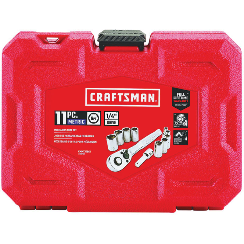 Craftsman® 11 Pc. Metric Socket Wrench Set