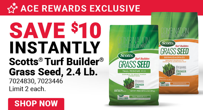 Save $10 on Select Scotts® Turf Builder® Grass Seed
