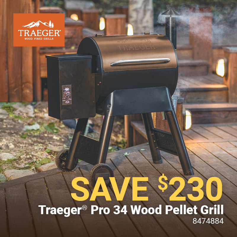 Traeger Pro Series 34 Wood Pellet Bronze Grill