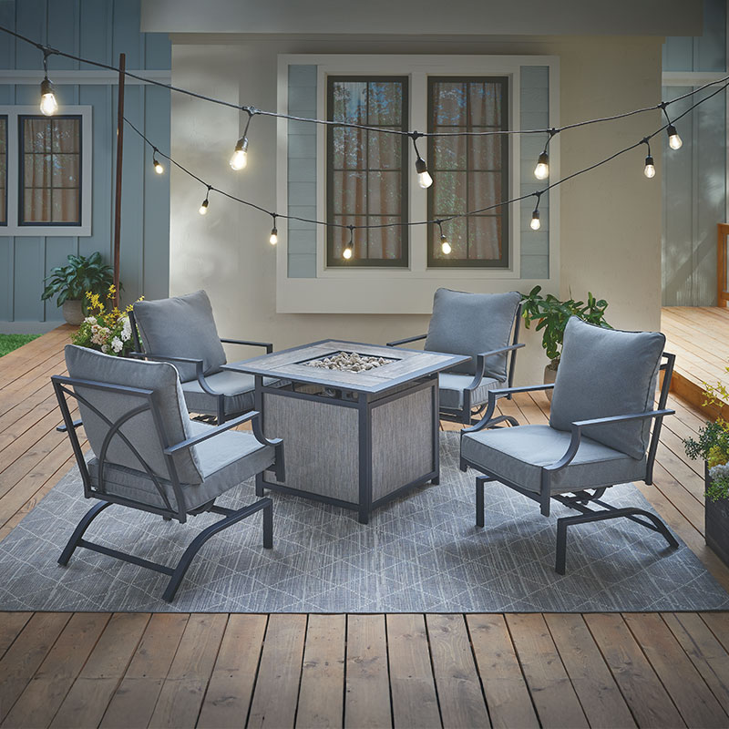 Canzo 5 Pc. Fire Pit Chat Set