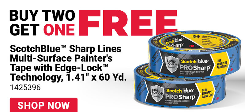 ScotchBlue™ Sharp Lines Multi-Surface Painter's Tape with Edge-Lock™ Technology, 1.41" x 60 Yd.