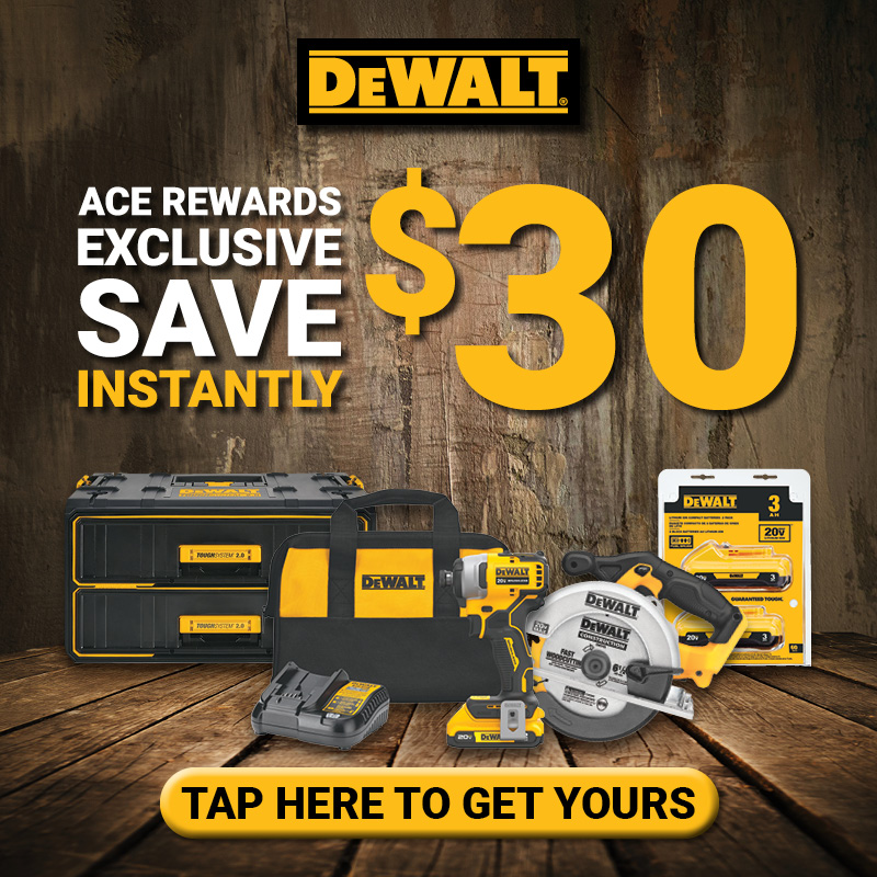 DEWALT® Save $30 Instantly